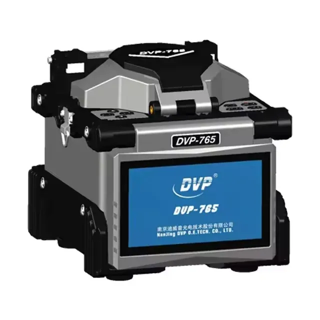 Fiber Optic Splicing Hine DVP-765 FTTH DVP765 Optical Fiber Arc Fusion Splicer FTTX-boxintelecom