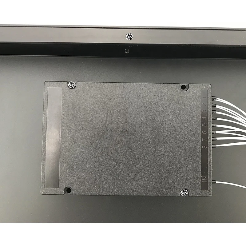 5G Fiber Optic Passive Equipment Rack Mount 100ghz MUX DEMUX 1270nm 1610nm 16 Channel DWDM with  Fiber Adapter Connectors-boxintelecom