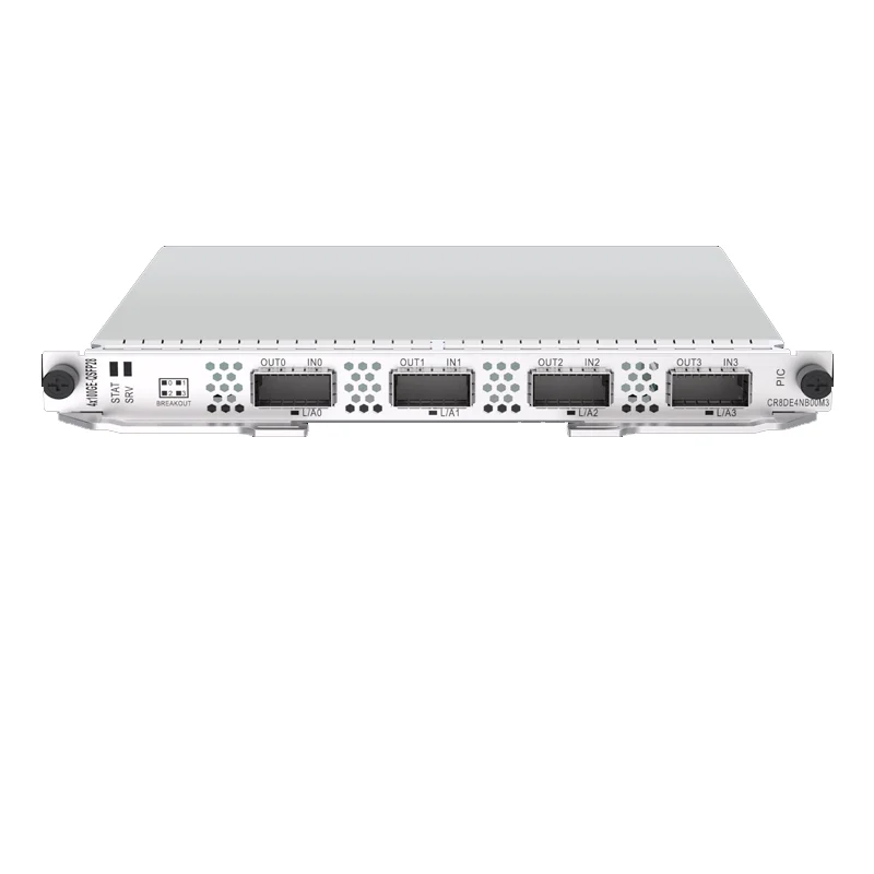 CR8DE2V1NBD0 CR8DE4NB00M3 CR8DE4YBMSF0 03035HWN 03034XTF 03034LBD 4-port POS-SFP flexible interface card for NE8000 router 0
