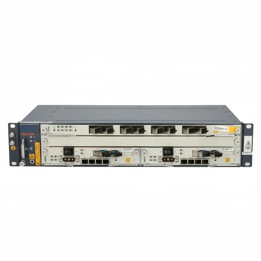 Z-TE C320 10GE Uplink Board 2U 16 Port GPON EPON OLT Ethernet 2.488Gbps Downlink Rate AC/DC Dual Power FTTH FTTB FTTX-boxintelecom