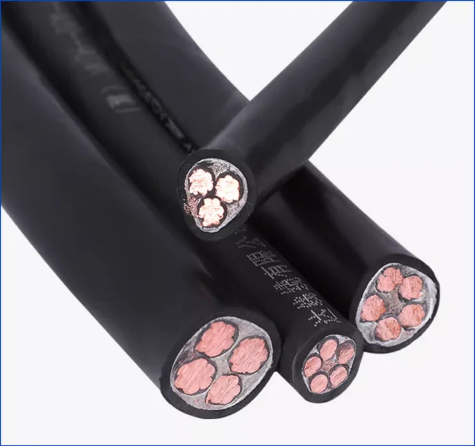 Jiangnan National Standard Copper Core Cable ZR-YJV2 3 45 Core 10 16 25 35 Three Phase Four Wire Power Cable-boxintelecom