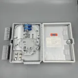 Waterproof IP68 8 Fiber Optic Termination Box Distribution Box Black White ftth  16 24 Por