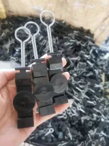 Factory Price  High Tension  s Types Flat Cable Clamp Fiber Optic Drop Cable Tension Clamp