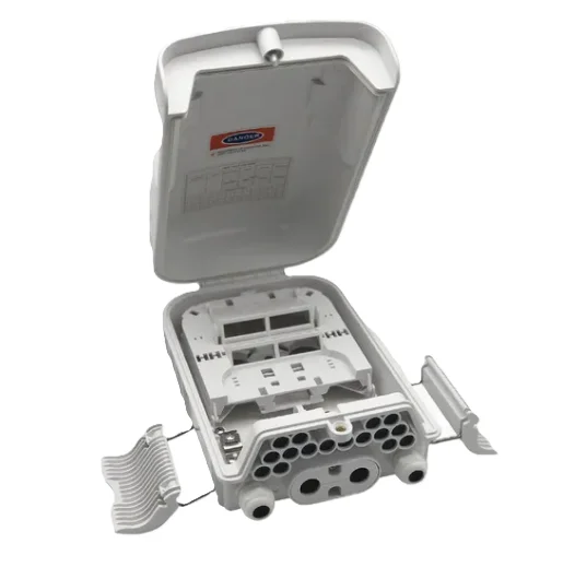 RF218-A Odp 16 Port Caja Nap 16 Core Hilos 1X16 White Outdoor Distribution Tray with 1X16