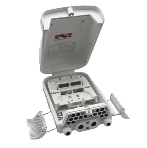 RF218-A Odp 16 Port Caja Nap 16 Core Hilos 1X16 White Outdoor Distribution Tray with 1X16