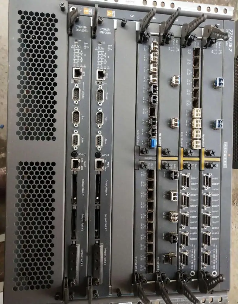 7750SR 7750SR-1S 3RU System capacity 9.6 Tb/s-boxintelecom