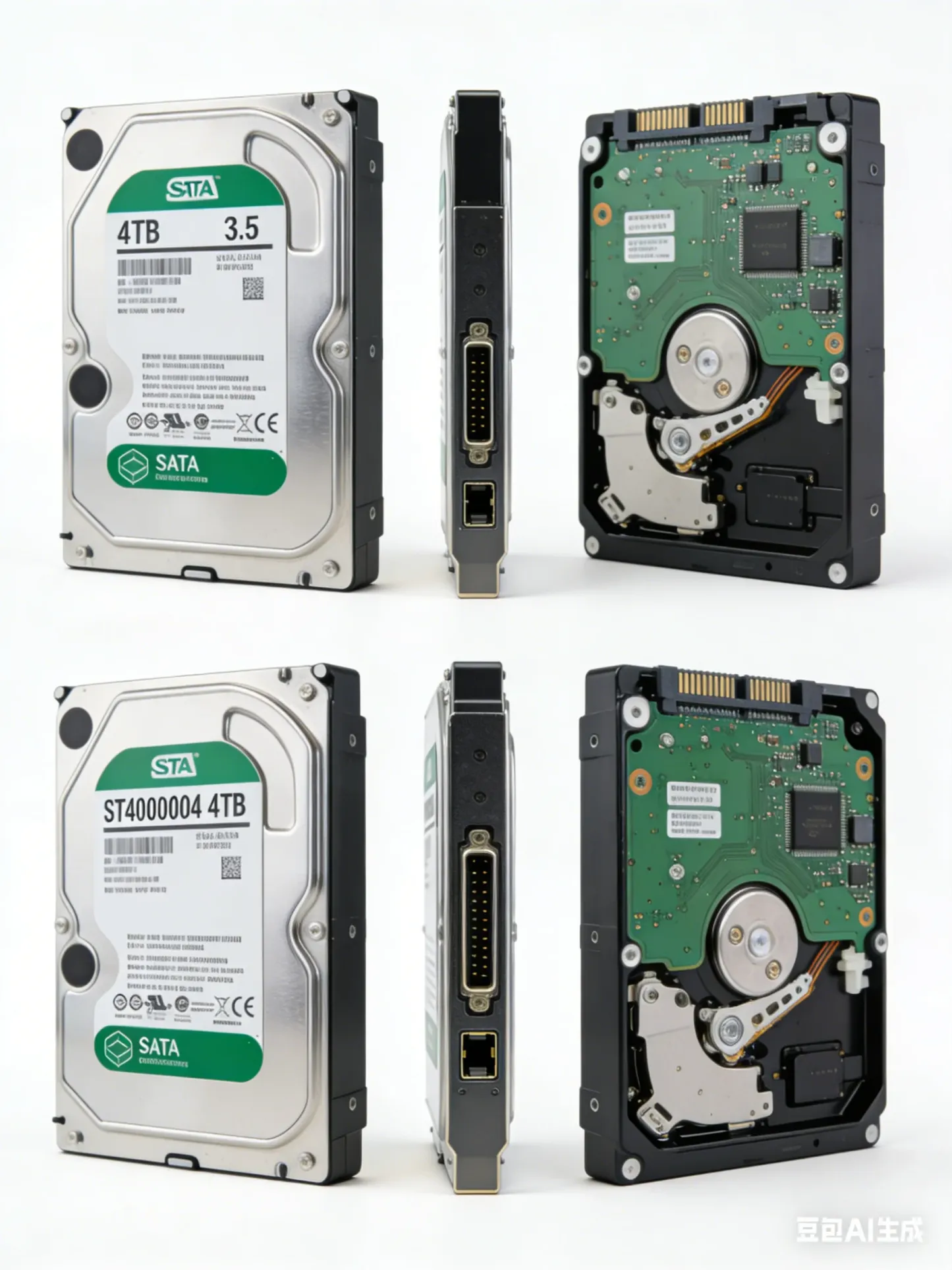 ST4000DM004 4TB 3.5 Inch SATA 6Gb/s HDD, 5400RPM, 256MB Cache, Desktop & Home Server Internal Hard Drive-boxintelecom