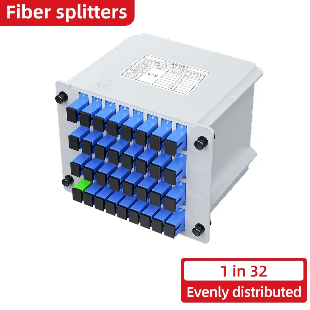LGX / Cassette Insertion Card Type PLC Splitter Factory Supplier High-Quality Fiber Optic 