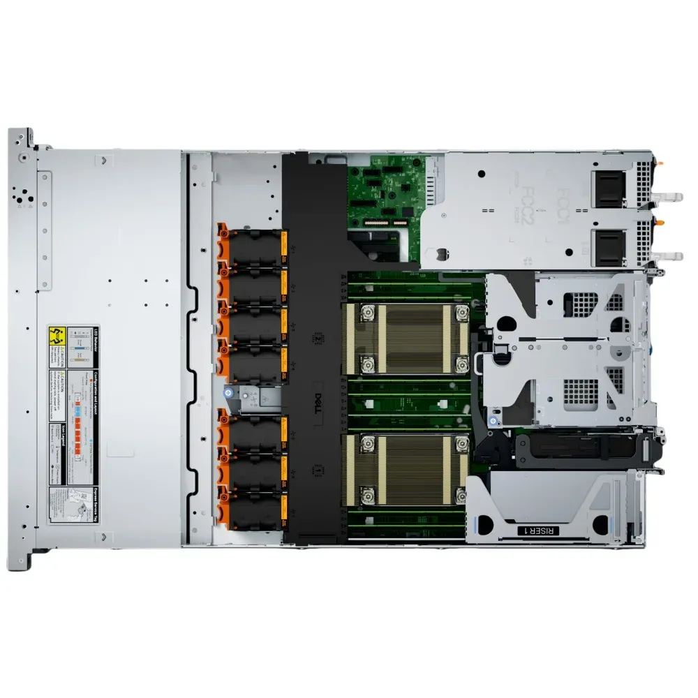The New Dell PowerEdge R660xs 1U Two-socket Rack Server with 16 DDR5 DIMM Memory Slots