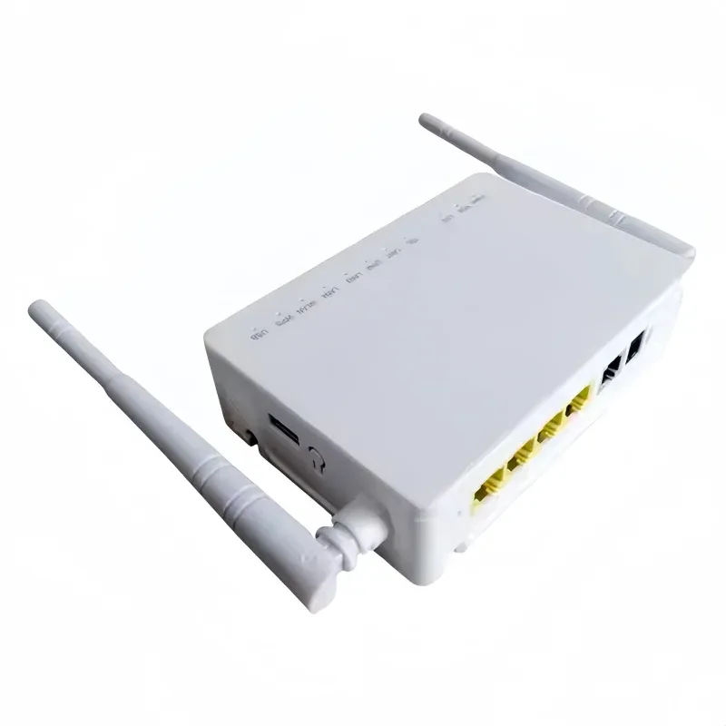 ONT Xpon F663NV9 Fiber Optic Equipment 1GE+3FE+USB+POST+2.4GWIFI GPON 2.4G/5G Wi-Fi 6 Ftth with Wi-Fi 2.4G/5G-boxintelecom