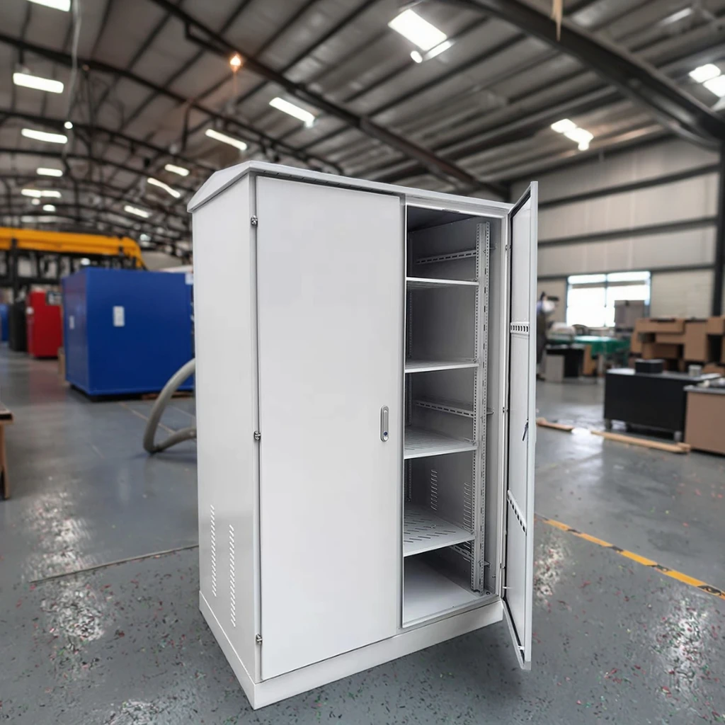 Outdoor Integrated Network Cabinet 2.0mm Cold-Rolled Steel IP55 Industrial Enclosure Customized Design Stainless Steel Metal-boxintelecom