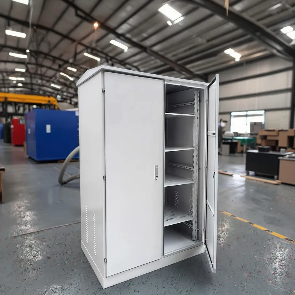 Outdoor Integrated Network Cabinet 2.0mm Cold-Rolled Steel IP55 Industrial Enclosure Customized Design Stainless Steel Metal-boxintelecom