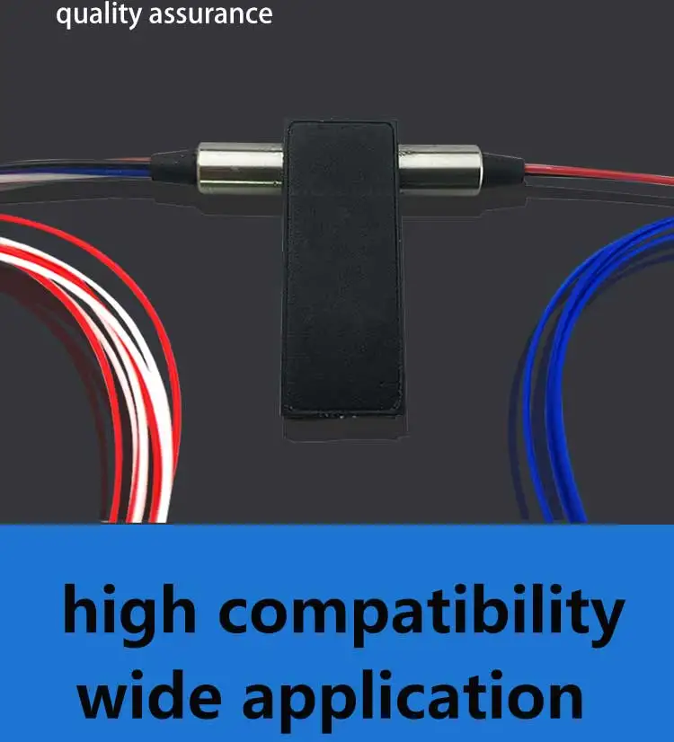 ZG TECH Dual 1x2 Singlemode Fiber Optic Switch 2x4 8 Ports 1310/1550nm Mechanical LC/SC/FC/ST Connectors FTTx Use 2 Years