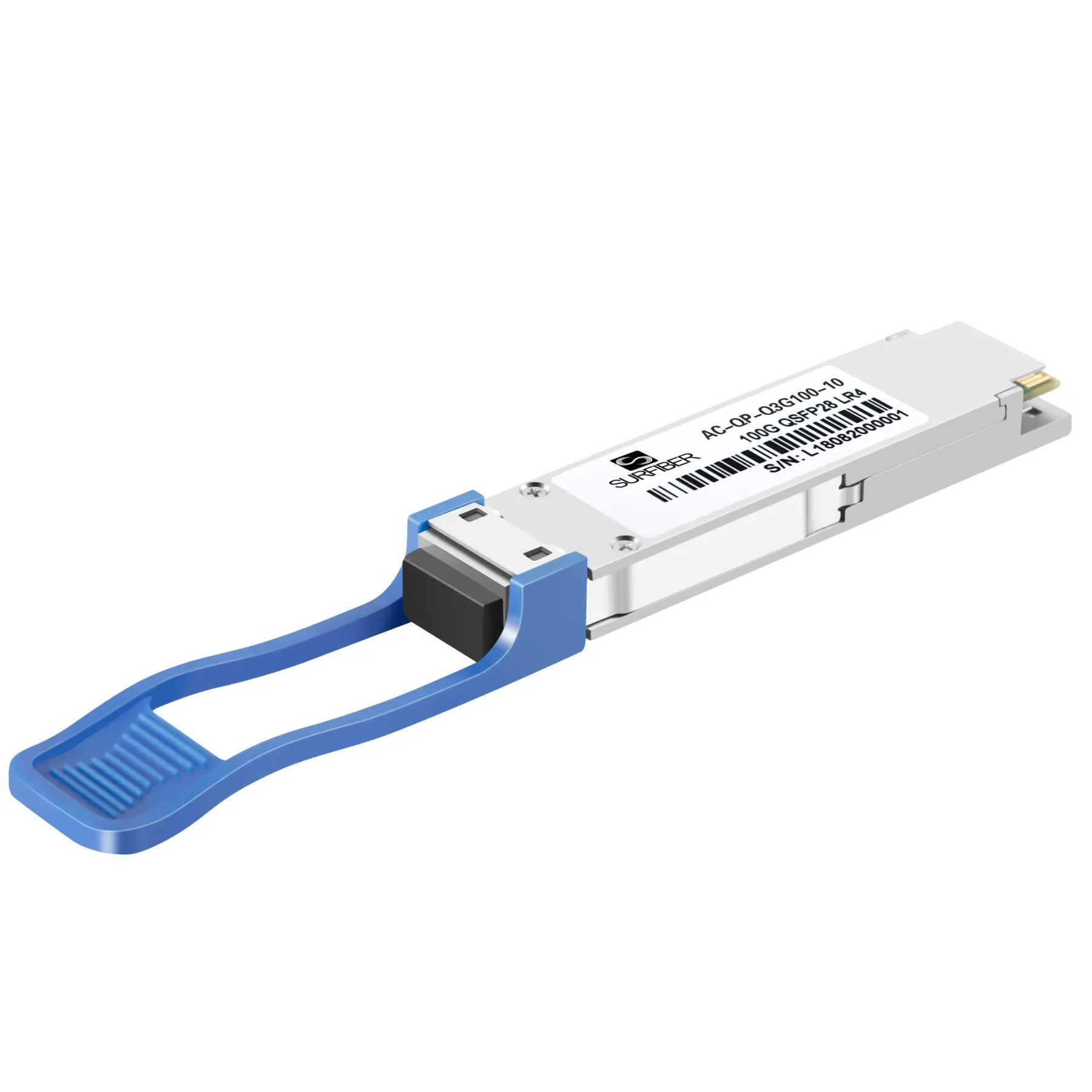 100G QSFP28 LR4 Fiber Optic Transceiver Module| FTTH| 10km LC| Compatible with for for Jun