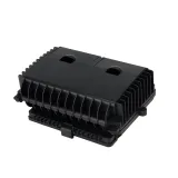 Outdoor Fiber Optic Terminal Box 48 Core, IP65 Waterproof ABS Enclosure with 8 Cable Ports