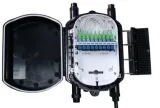 Outdoor Inline Fiber Optic Distribution Box for FTTH/FTTX Network with 4G/WiFi/GSM/GPRS Su
