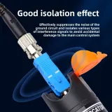 Single Mode Fiber Optic Adapter SC Male-ST Female Coupler Connector Converter FTTH IP Netw
