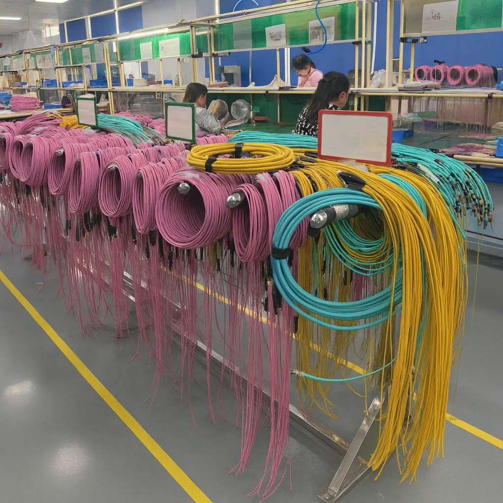 MPO/MTP Fiber Patch Cord 12/24 Core| Low Loss OM3/OM4/OS2 Trunk Cable| MPO to LC/SC Breakout Harness for Data Center-boxintelecom