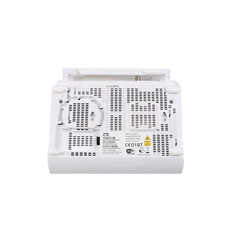F668 ONU with 4GE+ 2POTS+ WIFI+ CATV+ 1USB, SC/APC, zxhn f668 Wireless GPON ONT-boxintelecom