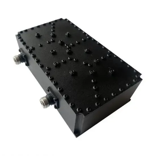 High Performance 200W 491.8-493.9MHz RF Cavity Bandpass Filter 400MHz Filter with High Sto