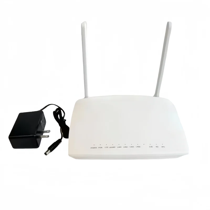ZT Spering F668V ONU ONT Xpon 4GE+1POTS+2USB+CATV+WiFi 2.4G/5G 5dBi Dual Band DC Power 9 Lights Modem FTTH 1 Year-boxintelecom