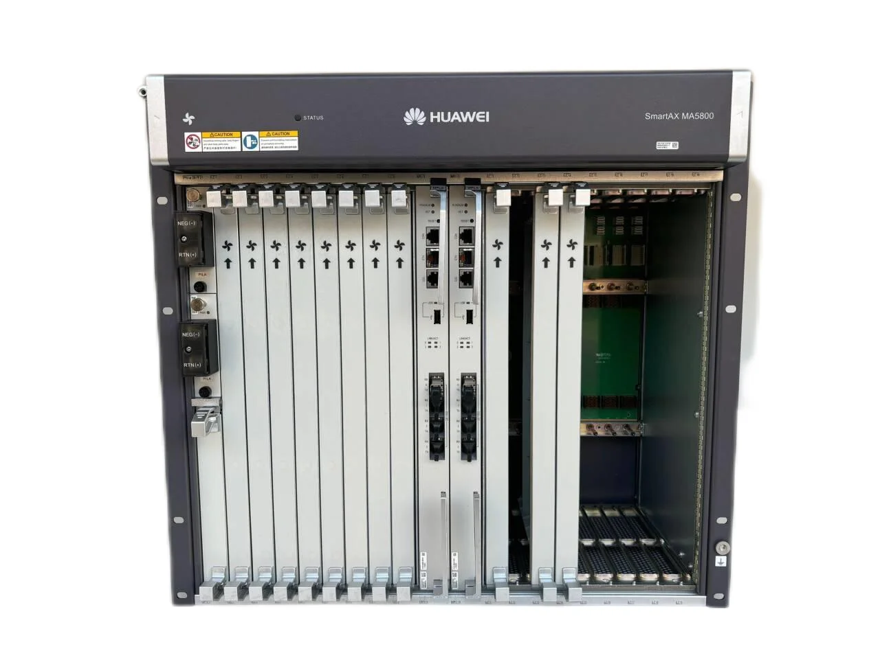 SmartAX MA5800-X17 High Quality OLT GPON 10.5 Tbit/s Fiber SFP 10G Data Rate TCP IP-PON/IP-MPLS/VDSL2/VBNG/VLAN New 1 Year 0