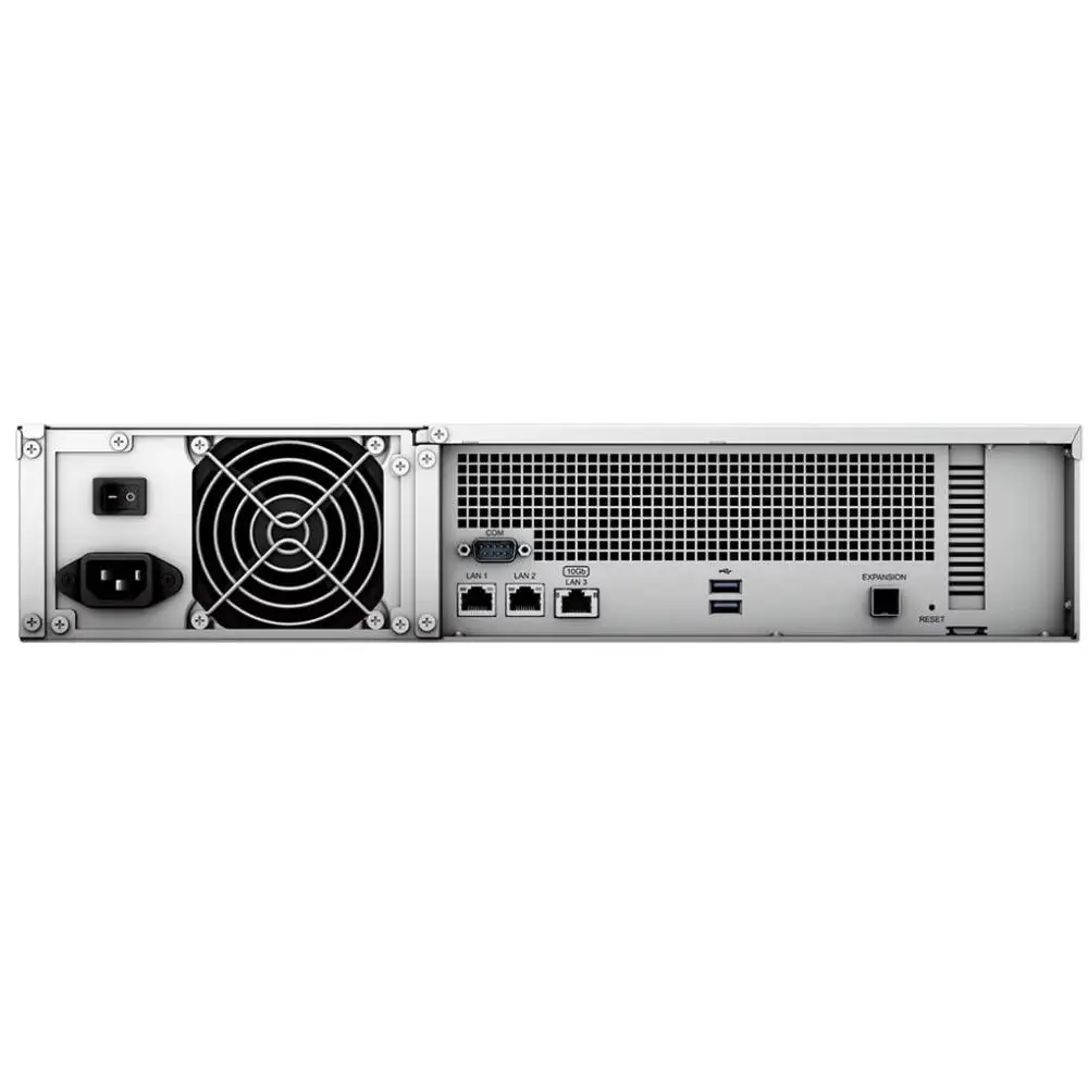 Faster and More Responsive Stock Synology 12-Bay RackStation RS2423+ Diskless NAS Server S