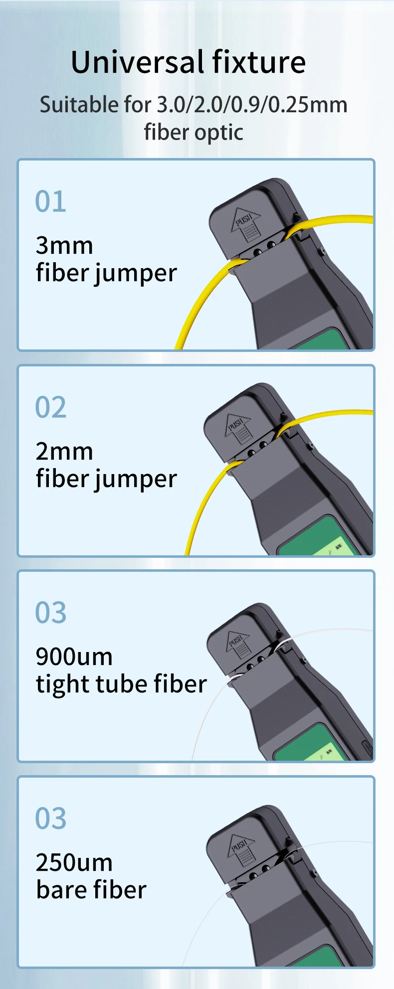 Hot Selling Handheld FTTH Optic Fiber Tester Cheap Price VFL Red Light Identifier for 4G 3