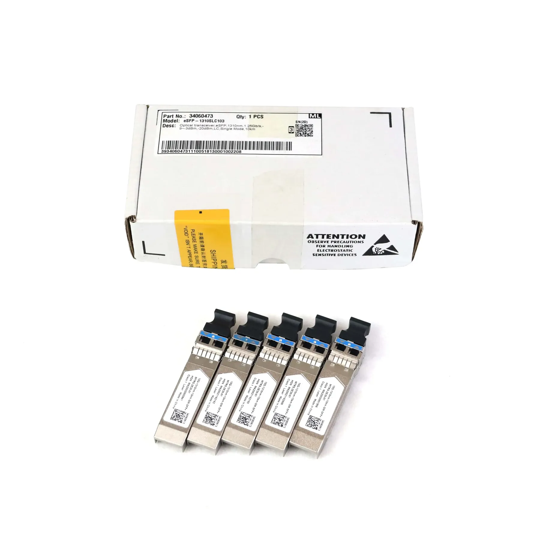 5G 34061618 SFP28-25G Optical Transceiver 1310nm-10km-SM LC 25Gb/s SMF High Speed Module