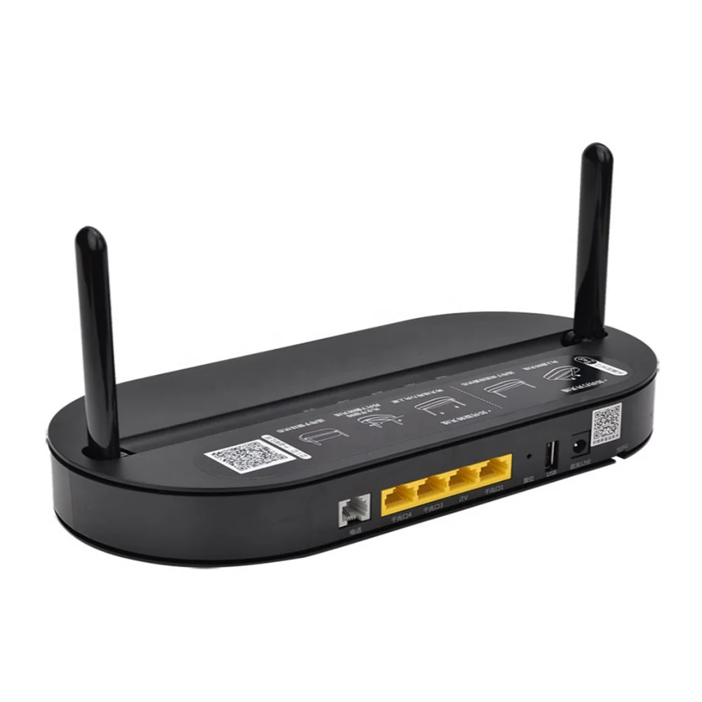 Brand New Dual Band ONU Ecolife HS8145V 4GE+1POTS+1USB+WiFi ONT Router-boxintelecom