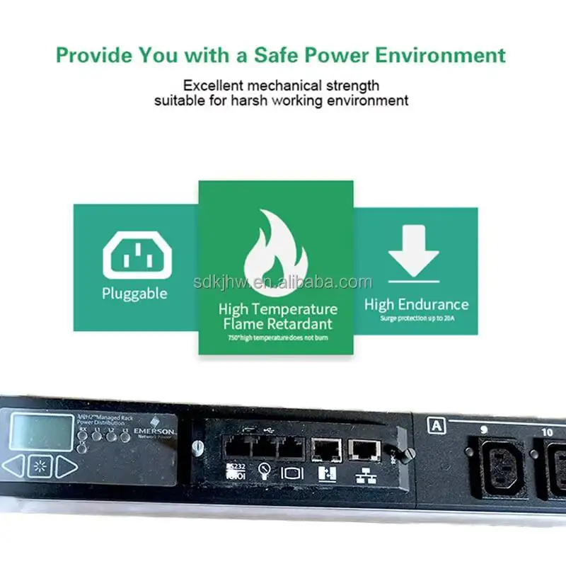 Cabinet C13 32A 3P Intelligent Network PDU Socket MPH2 Managed Rack Power Distribution Unit MPHR1260 EMRMPHM1260-LF 0