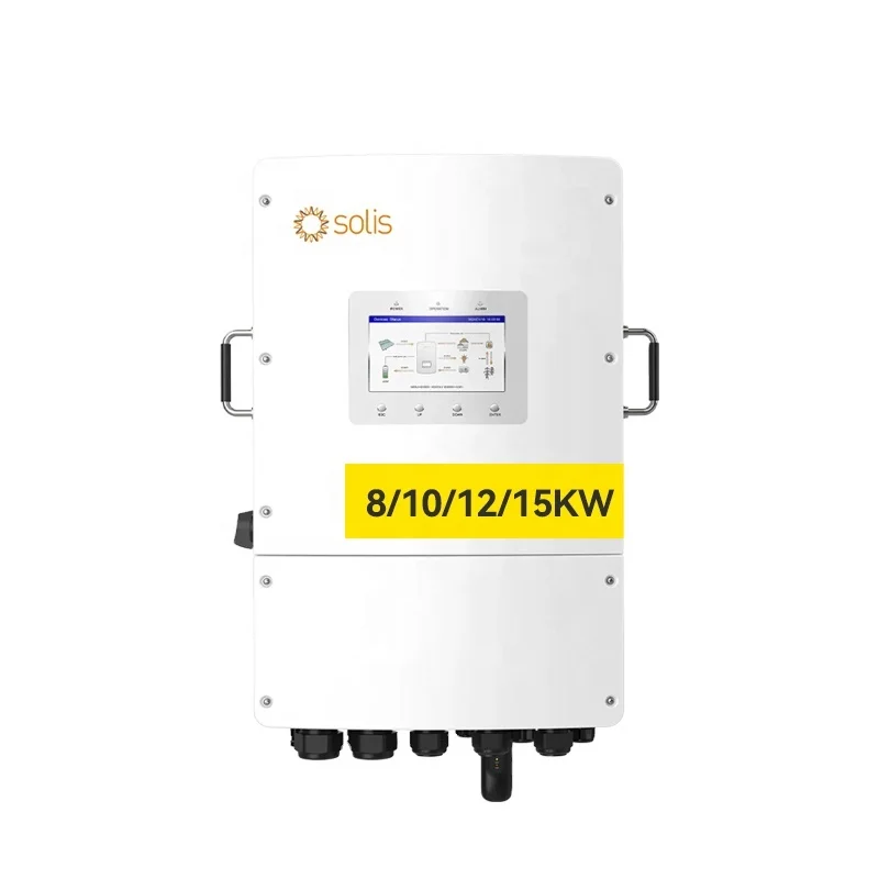 Solar Inverter 8kw 10kw 12kw 15kw Three Phase Low Voltage S6-EH3P12K02-NV-YD-L 12kw Solis Hybrid Inverter-boxintelecom