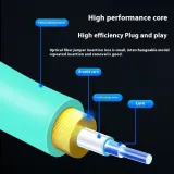 OM3 10Gb 50/125 Multimode Pigtail Fiber Optic Equipment FC/UPC Style