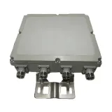 Low PIM Quad Band Combiner IP67 4.3-10 Female RF Cavity Combiner Filter Wall Pole Mounting