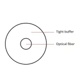Invisible Indoor Single Mode Fiber Optic Cable GJXH PVC Jacket Patch Cord for Networking S