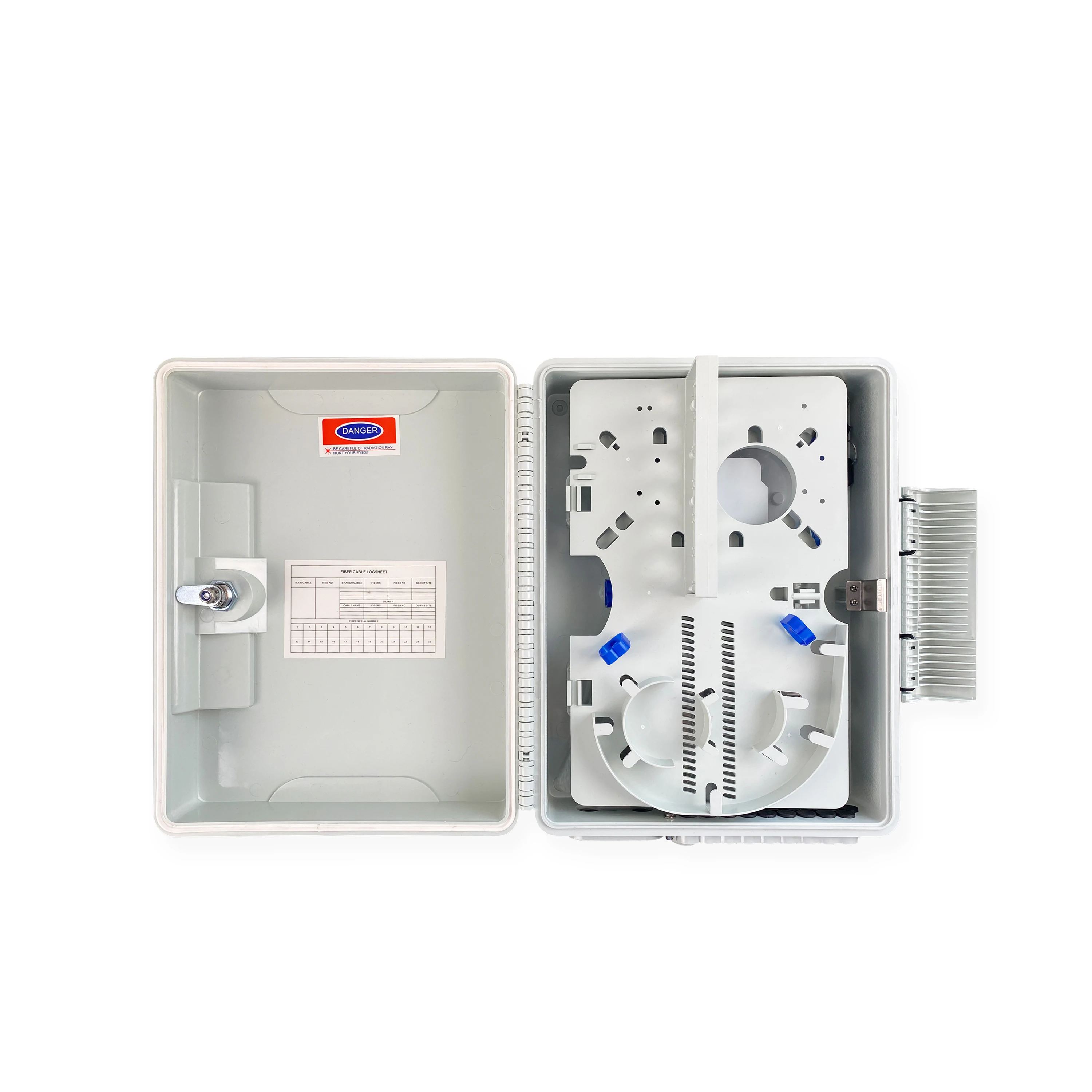 DC24-48C FTTH Outdoor Waterproof Terminal Box 24/48 Cores Fiber Optic Distribution Box