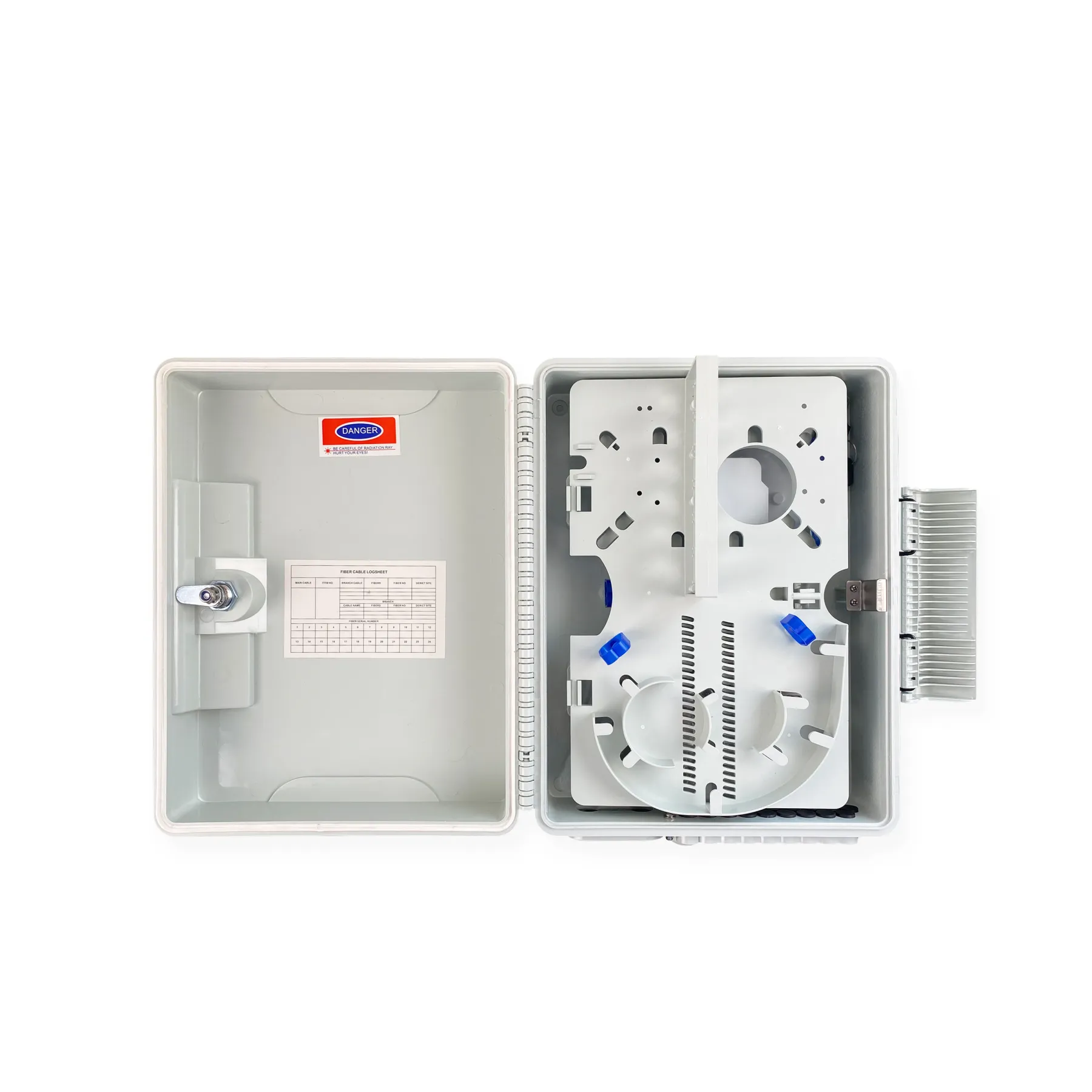 DC24-48C FTTH Outdoor Waterproof Terminal Box 24/48 Cores Fiber Optic Distribution Box