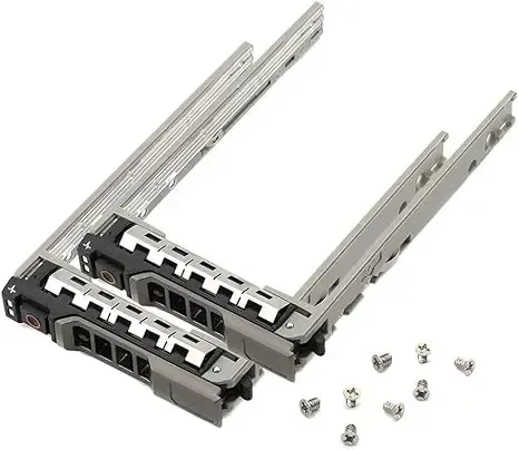In Fast Shipping 2PCS 2.5" 8FKXC / 08FKXC SAS/SATA Hard Drive Tray Caddy for Dell Server i