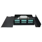 2U Rack Mount Fiber Optic Enclosure 48 Ports 144F SC/UPC Fiber Optic Patch Panel Cassette 