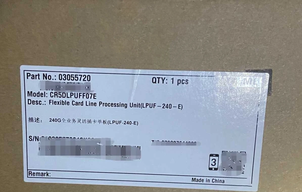 NE40E LPUF-240 03055720 Flexible Card Line Processing Unit LPUF-240-E CR5DLPUFF07E-boxintelecom