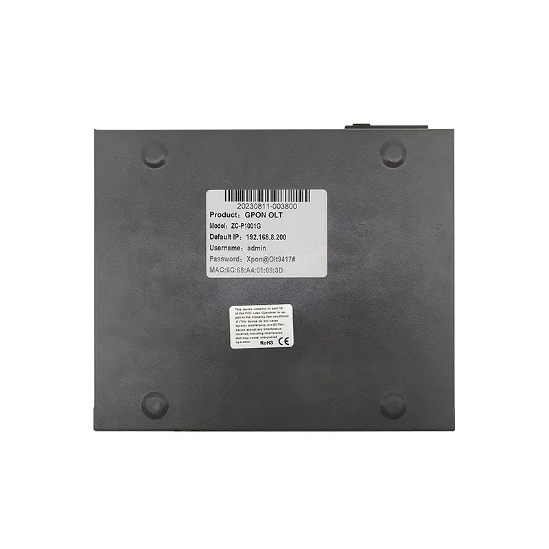 ZC-P1001G 1 Port GPON OLT Capable of Transmitting Data-boxintelecom
