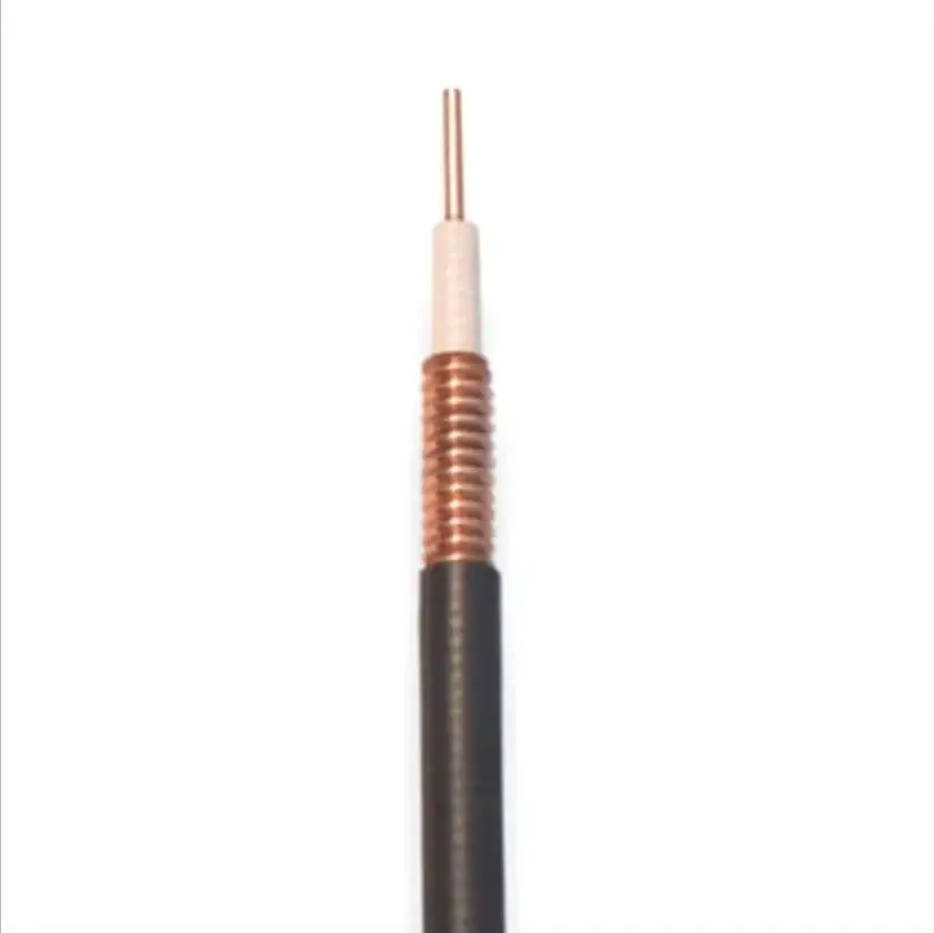 7/8'' Copper RF Feeder Jumper Coaxial Cable 50 Wide Frequency Range Low Attenuation Loss C