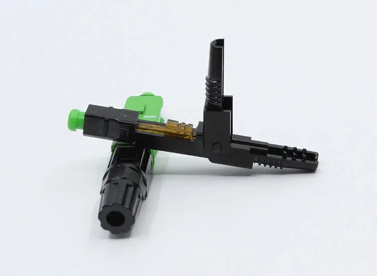 High Quality SC APC UPC Fiber Fast Connector 60mm Field Assembly Optical Used for Network-boxintelecom