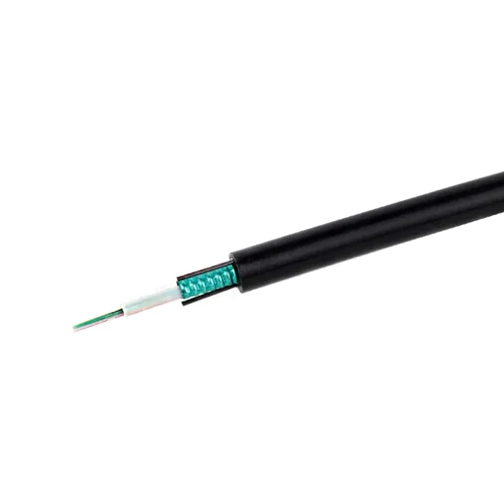 GYXTW 4-288 Core Outdoor Fiber Optic Cable FTTH Networking Steel Wire Reinforced PE Jacket Telecommunication Use 1km MOQ-boxintelecom