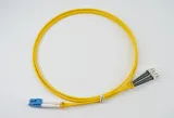 LC UPC to FC UPC Duplex Single Mode G.652D G657A or Customized Fiber Optic Patch Cord