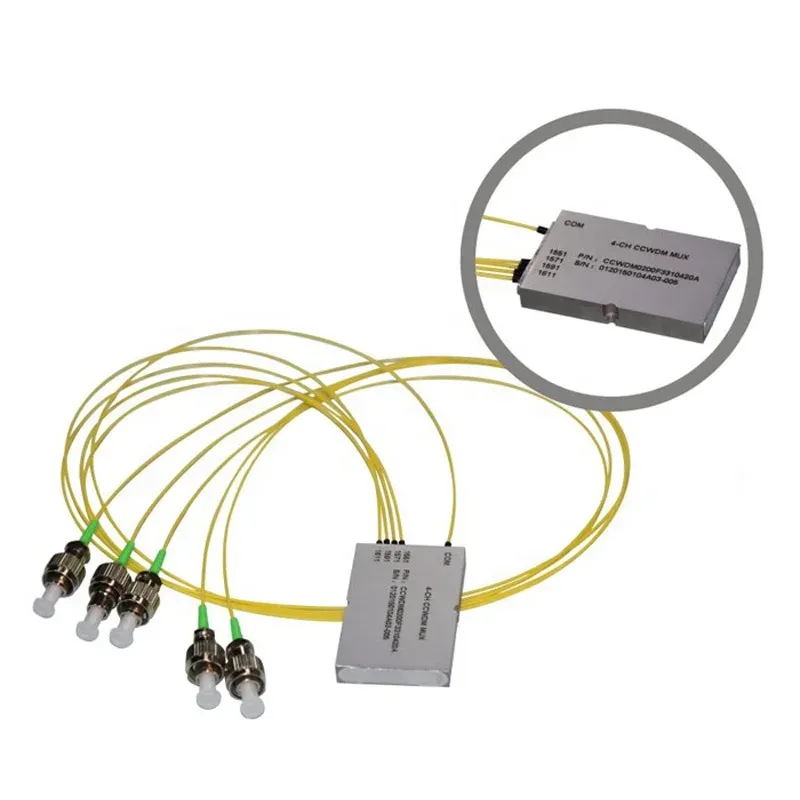 Factory Customization Full Wavelength Division Multiplexer Mux Demux FWDM CWDM DWDM 980-1640nm Range 1-128 Ports CE Certified-boxintelecom