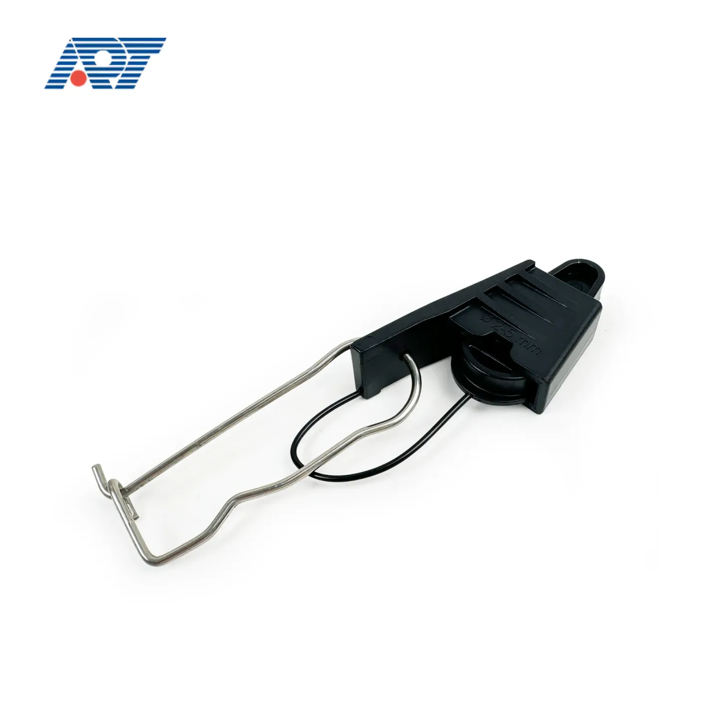 ftth drop wire cable clamp figure 8 drop cable suspension  plastic anchor ftth pole mounti