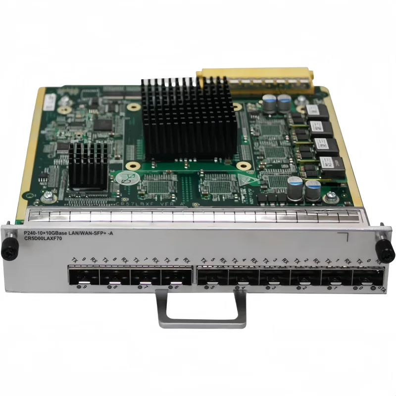 10-Port 10GBase LAN/WAN-SFP+ CR5D00LAXF70 Flexible Card 03030TUL CR5D00LAXF70 Flexible Card for WiFi Line Processing Unit-boxintelecom