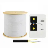 GJXH GJXFH FTTH Indoor Drop Cable 2 Core Single Mode (G652D/G657A1) Fiber Optic Cable for 