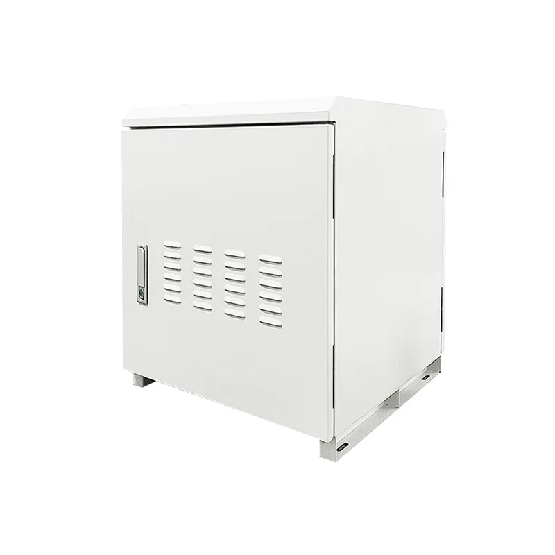 Outdoor 5G Rooftop Station Control Box 10U 12U 300A Power Supply IP55 Rated Powder Coated Galvanized Steel Floor/Wall Mount RH-boxintelecom